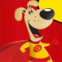 Superdog - 24 anos - logo