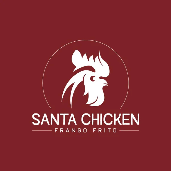 Santa Chicken - logo