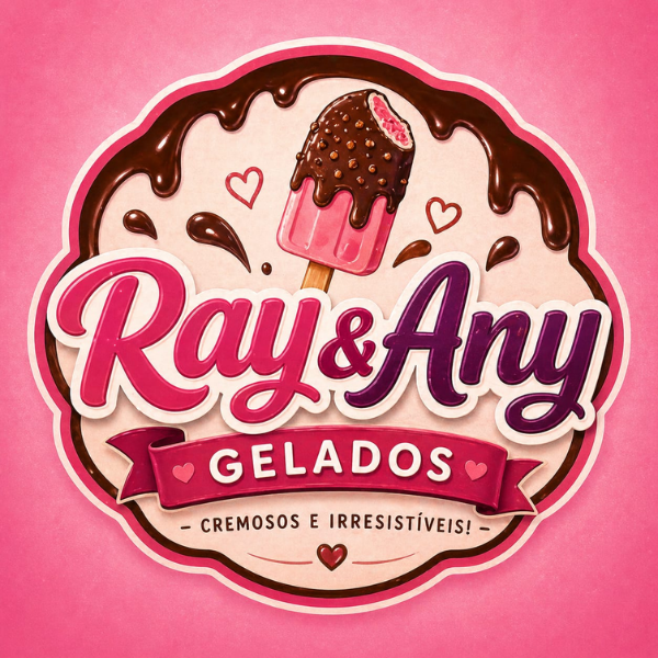Ray & Any Gelados - logo