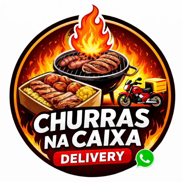 Churras na Caixa - logo