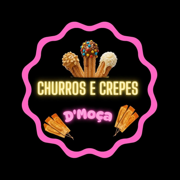 D'Moça Crepes e Churros - logo