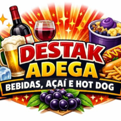 Destak Adega - Açaí e Hot Dog - logo