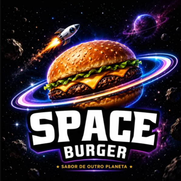 Space Burger - logo