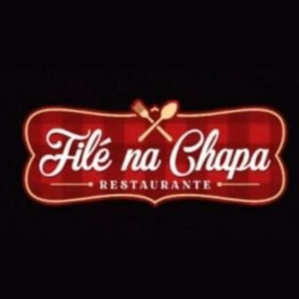 Filé na chapa restaurante - logo