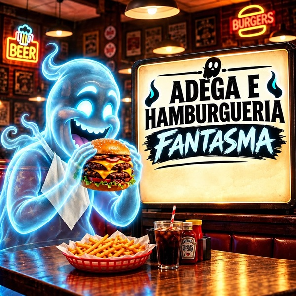 Adega e Hamburgueria Fantasma - logo