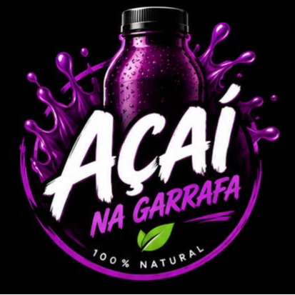 Açaí na Garrafa - logo