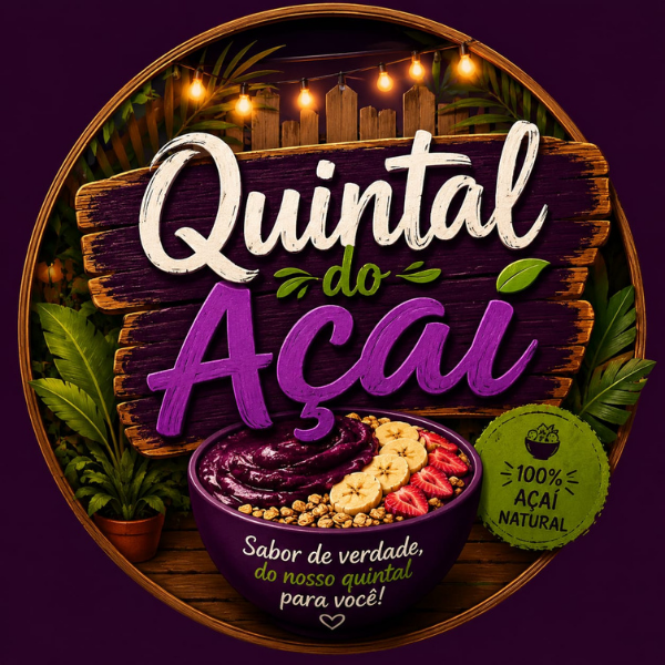 Quintal do açaí  - logo