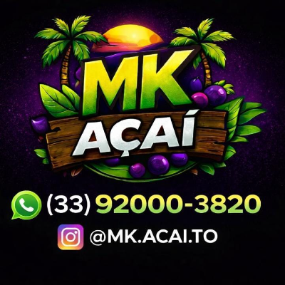  MK Açaí  - logo
