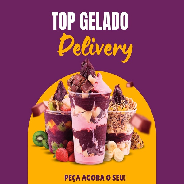 Top gelado - logo