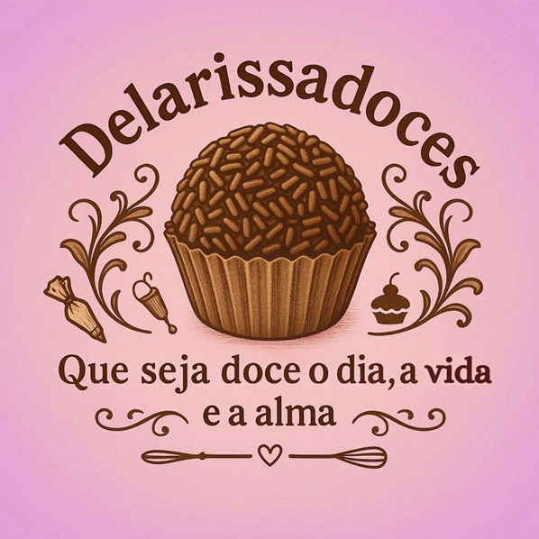 Delarissa Doces - logo