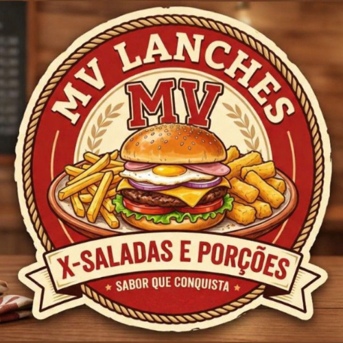 Mv Lanches e Porções - logo