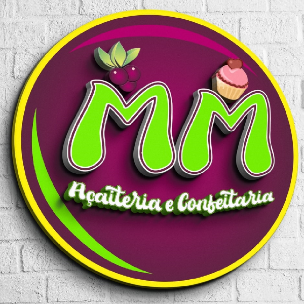 MM Açaiteria e Confeitaria - logo