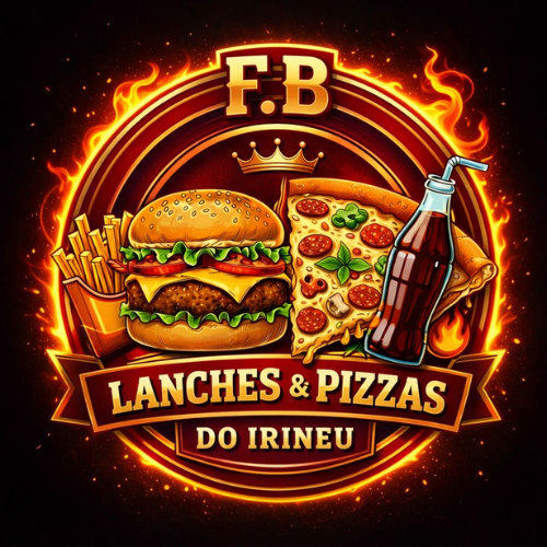 F.B Lanches e Pizzas do Irineu - logo