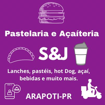 Pastelaria e Açaíteria S&J - logo