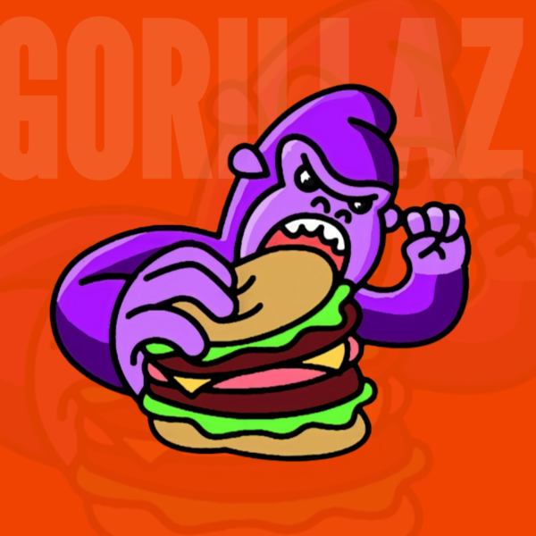 Gorillaz Burger - logo