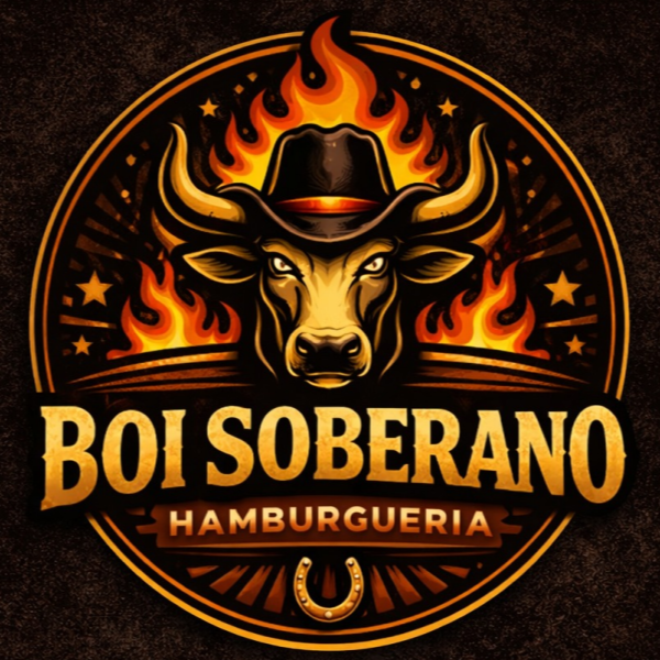Boi Soberano Hamburgueria - logo