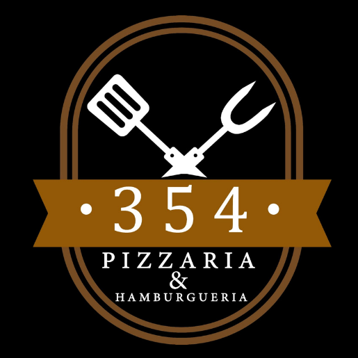 354 Pizzaria & Hamburgueria Floriano - logo