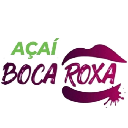 Boca Roxa Açaiteria - logo