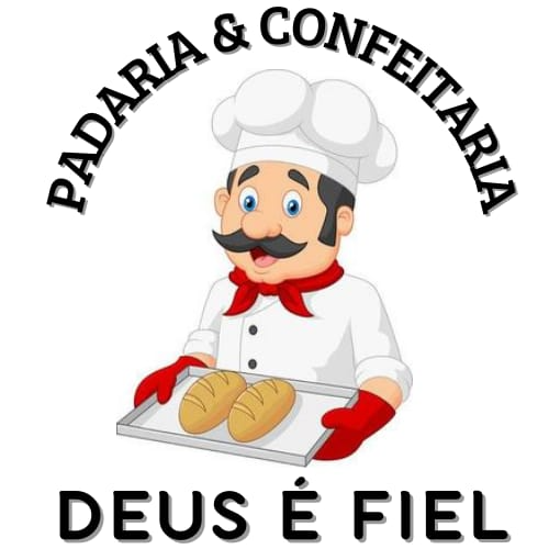 Padaria e Confeitaria Deus é Fiel - logo