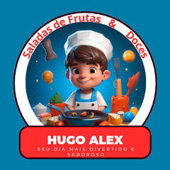 Hugo Alex Saladas de Frutas e Doces - logo