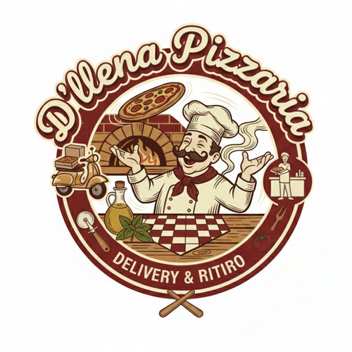 D'llena Pizzaria - logo