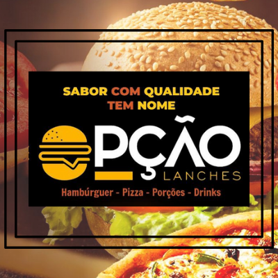 Opção lanches - logo
