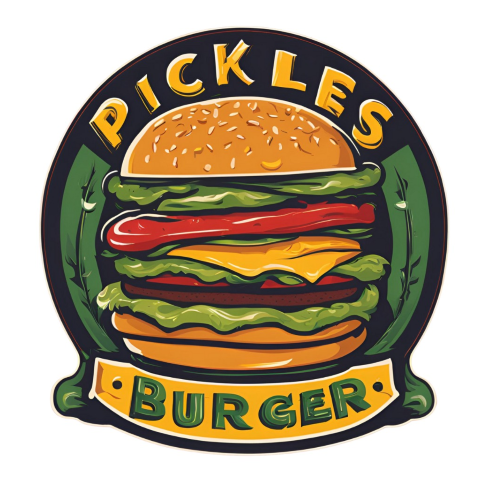 PICKLES BURGER - logo