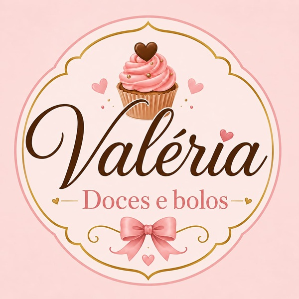 Valéria doces e bolos - logo