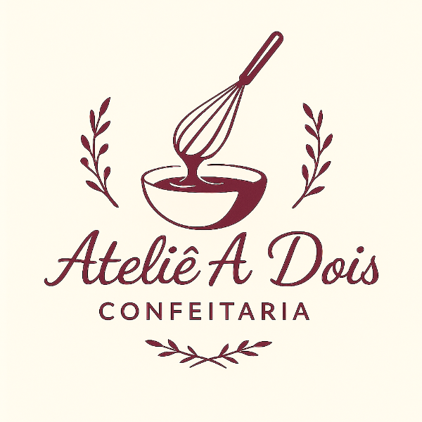 Ateliê a Dois Confeitaria  - logo