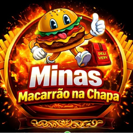 Minas Macarrão na Chapa  - logo