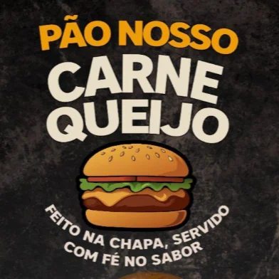 PAO NOSSO CARNE QUEIJO - logo