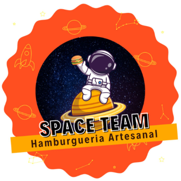 Space Team Hamburgueria - logo