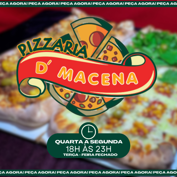 Pizzaria D'macena - logo