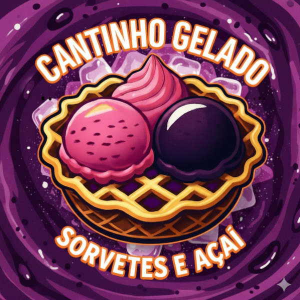 Açaí Cantinho Gelado - logo
