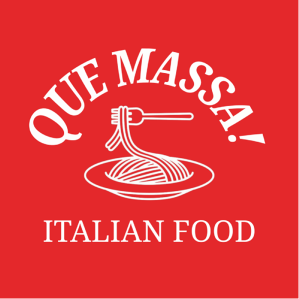 Que Massa! Italian Food - logo