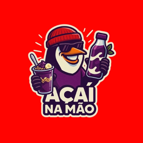 Açaí na Mão  - logo