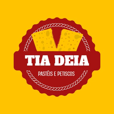 Tia Déia pastéis e petiscos - logo