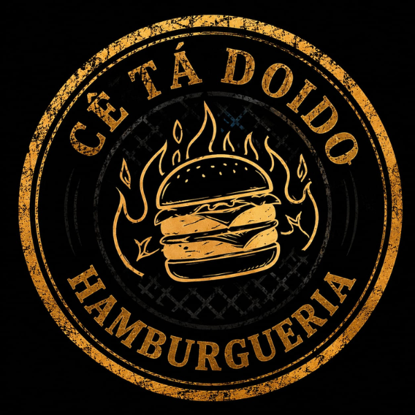 Cê Ta Doido Hamburgueria - logo