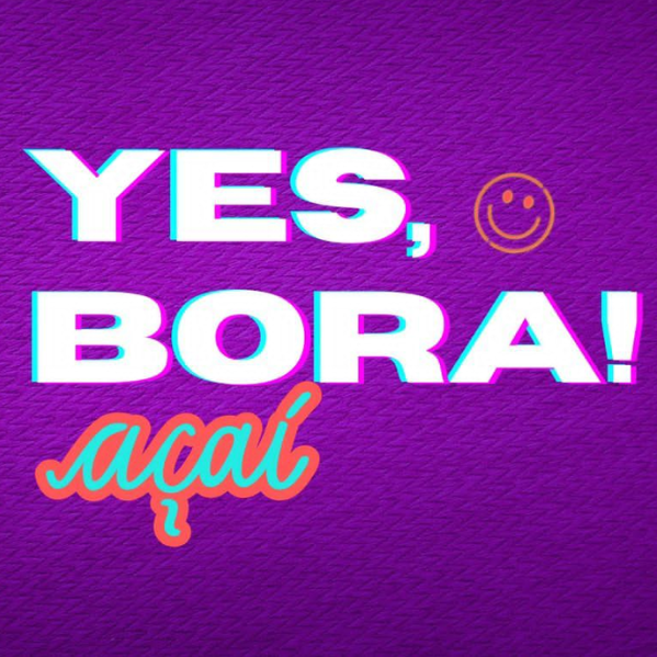 Yes, bora! Açaí  - logo