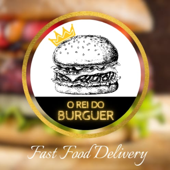 O Rei do Burguer  - logo