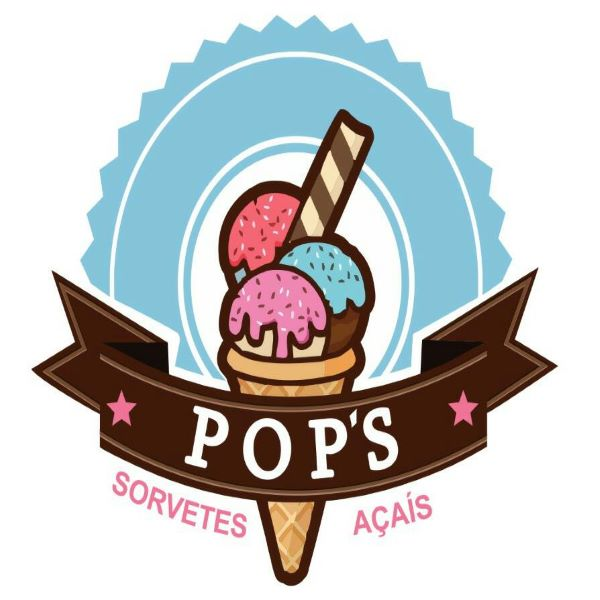 Pop's Sorvetes e Açaís - Paraopeba - logo