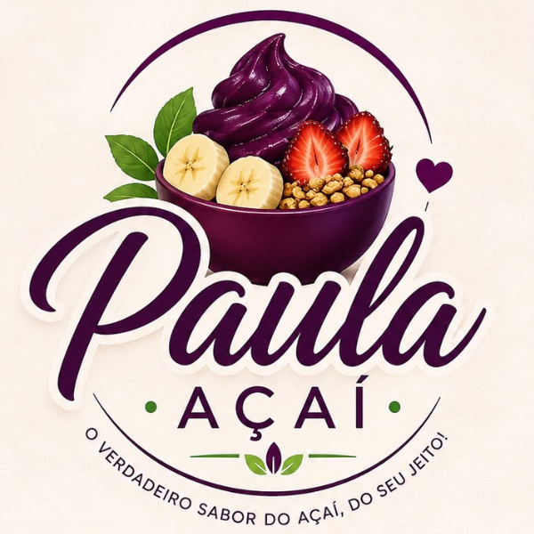 Paula Açaí - logo