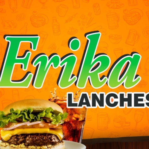 érika lanches 🍔 - logo