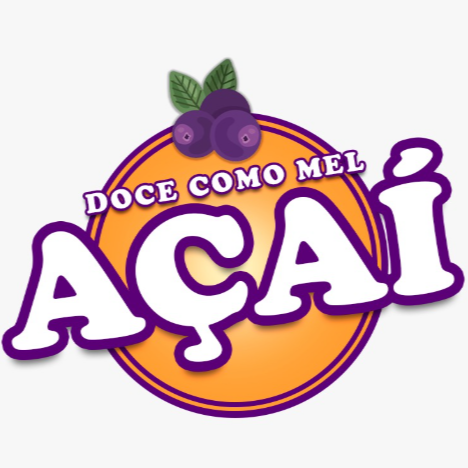 Açaí doce como mel - logo