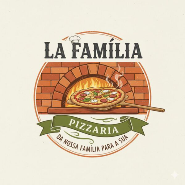 La Família Pizzaria - logo