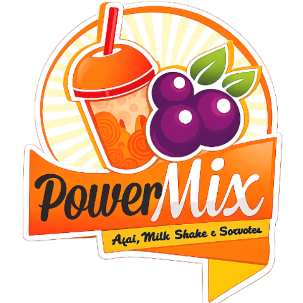 Power Mix - Açaí Milk Shake e Sorvetes - logo
