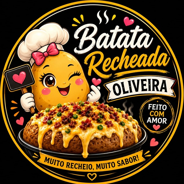 Batata Recheada Oliveira  - logo