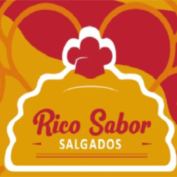 Rico Sabor Salgados  - logo