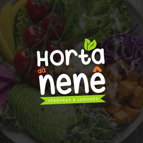 Horta da Nenê - logo