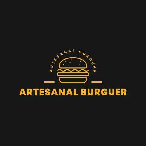 Artesanal burguer - novo - logo